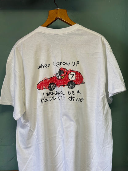 Racecar t-shirt (adult sizes)