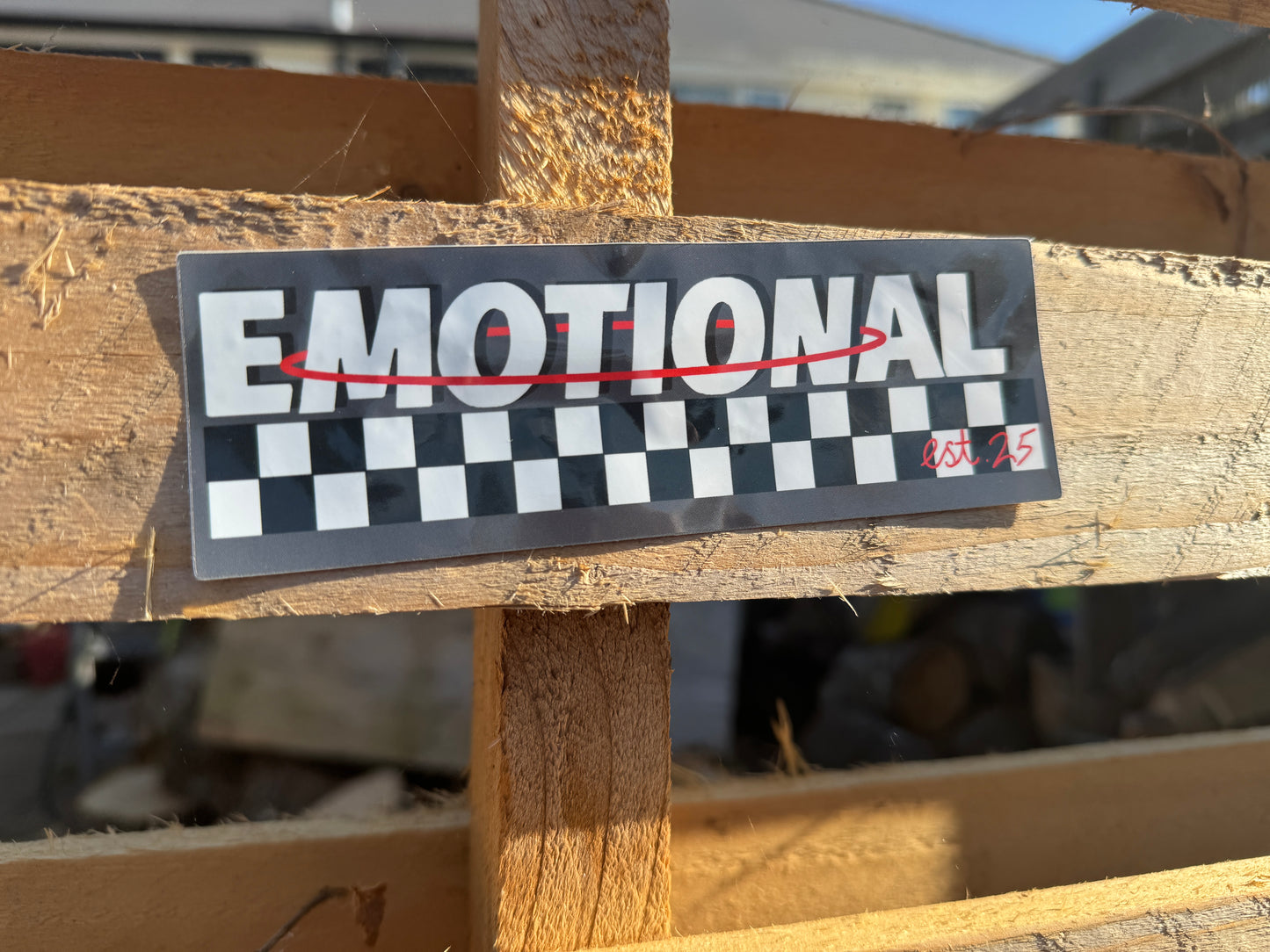 Emotional Logo Slap Sticker